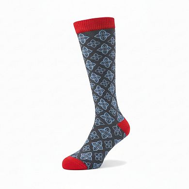 Men's Light Compression Knee High 1 Pair Socks, Great for Travel