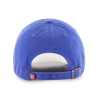 Men's '47 Blue Montreal Canadiens Vintage Clean Up Adjustable Hat