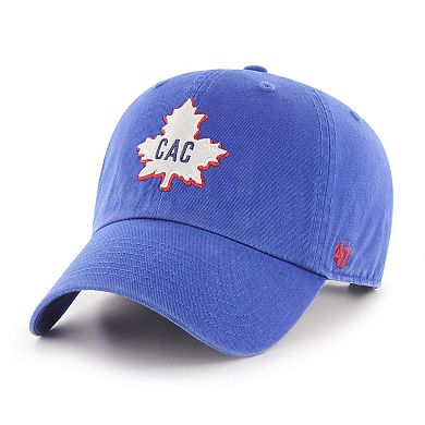 Men's '47 Blue Montreal Canadiens Vintage Clean Up Adjustable Hat