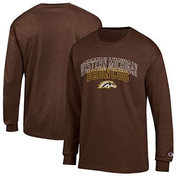 Men's Champion Brown Western Michigan Broncos Team Long-Sleeve T-Shirt