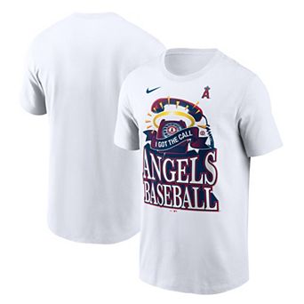 Men's Nike White Los Angeles Angels Local T-Shirt