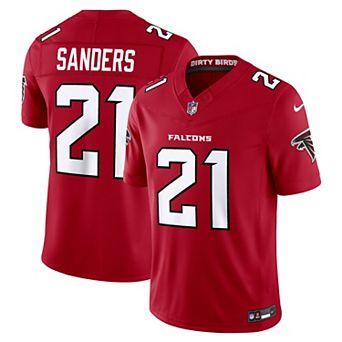 Men's Nike Deion Sanders Red Atlanta Falcons Vapor F.U.S.E. Stitched Retired Limited Jersey