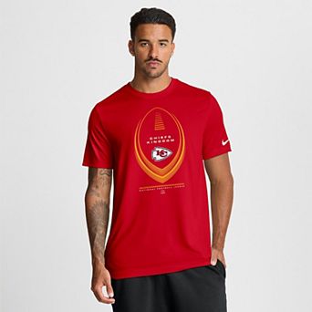 Men's Nike Red Kansas City Chiefs Big & Tall Legend Icon Dri-FIT T-Shirt