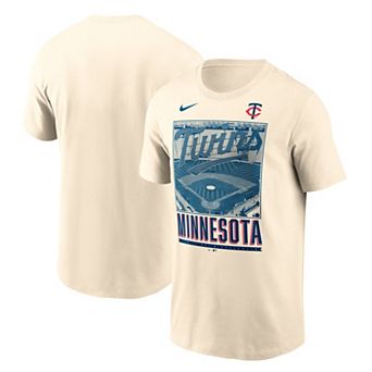 Men's Nike Natural Minnesota Twins Local T-Shirt