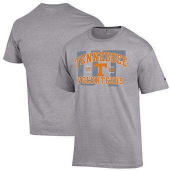 Men's Champion Heather Gray Tennessee Volunteers Varsity T-Shirt