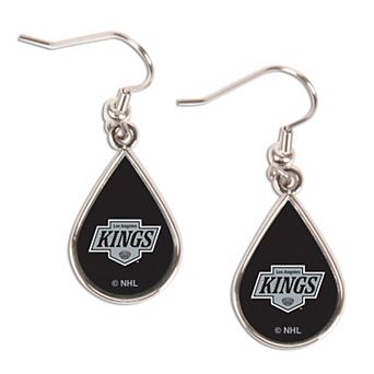 WinCraft Los Angeles Kings Tear Drop Earrings