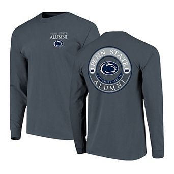 Men's Navy Penn State Nittany Lions Circle Seal Alumni Long-Sleeve T-Shirt