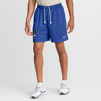 Men's Nike Royal/Anthracite Duke Blue Devils 2026 Sideline Standard Issue Reversible Dri-FIT Shorts