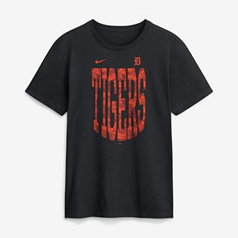 Men's Nike Black Detroit Tigers Camo Velocity Victor T-Shirt
