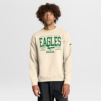 Men's Nike Natural Philadelphia Eagles Always Reppin' Club Sweatshirt