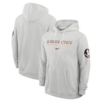 Men's Nike Gray Florida State Seminoles 2026 Sideline Standard Issue Dri-FIT Hoodie