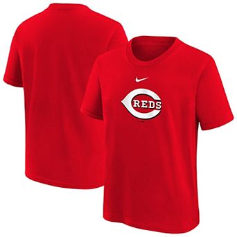 Youth Nike Red Cincinnati Reds Large Logo T-Shirt