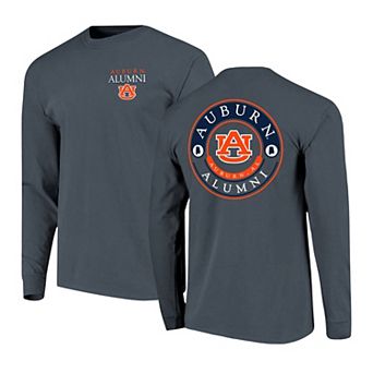 Men's Navy Auburn Tigers Circle Seal Alumni Long-Sleeve T-Shirt