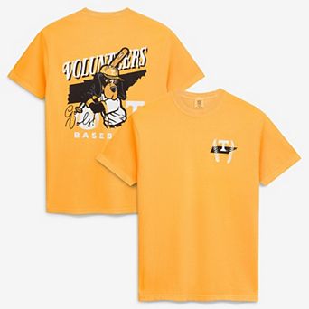 Men's Tennessee Orange Tennessee Volunteers Drawn Mascot Baseball T-Shirt