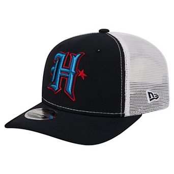 Men's New Era Navy Houston Texans 9SEVENTY Trucker Adjustable Hat