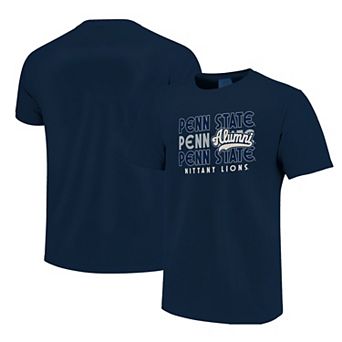 Men's Navy Penn State Nittany Lions Alumni Script Overlay T-Shirt