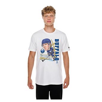Men's New Era Rasmus Dahlin White Buffalo Sabres Graphic T-Shirt