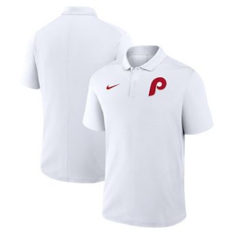 Men's Nike White Philadelphia Phillies Alternate Victory Dri-FIT Polo