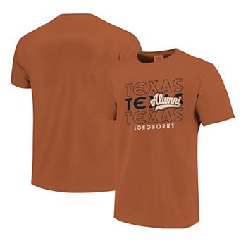 Men's Texas Orange Texas Longhorns Alumni Script Overlay T-Shirt