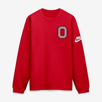 Men's Nike Scarlet Ohio State Buckeyes Legacy Sweatshirt