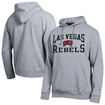 Men's Champion Heather Gray UNLV Rebels Team Hoodie