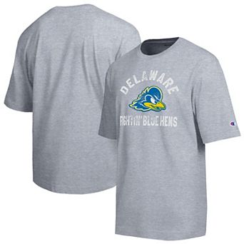 Men's Champion Heather Gray Delaware Fightin' Blue Hens Weathered Team T-Shirt