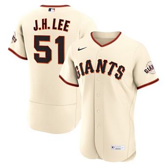Men's Nike Jung Hoo Lee Cream San Francisco Giants Home Authentic Jersey