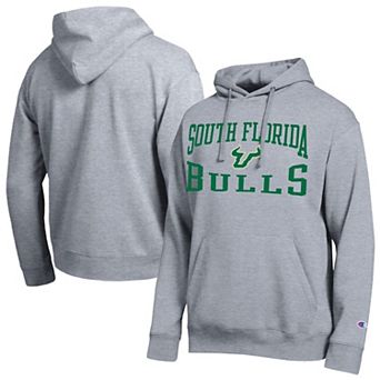 Men's Champion Heather Gray South Florida Bulls Team Hoodie