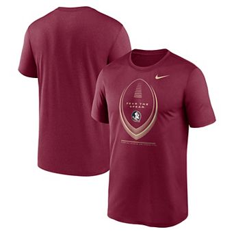 Men's Nike Garnet Florida State Seminoles Primetime Legend Football Icon Dri-FIT T-Shirt