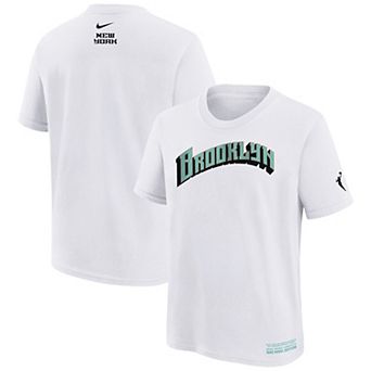 Youth Nike White New York Liberty Rebel Edition T-Shirt