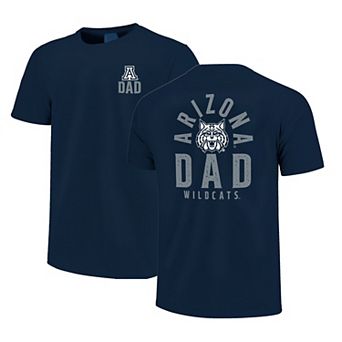 Men's Navy Arizona Wildcats Father's Day Mascot Overlay T-Shirt