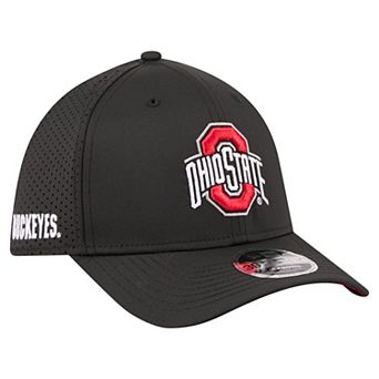 Men's New Era Black Ohio State Buckeyes 39THIRTY M-Crown Flex Fit Hat