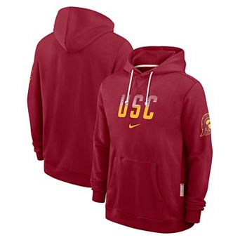 Men's Nike Cardinal USC Trojans 2026 Sideline Standard Issue Dri-FIT Hoodie