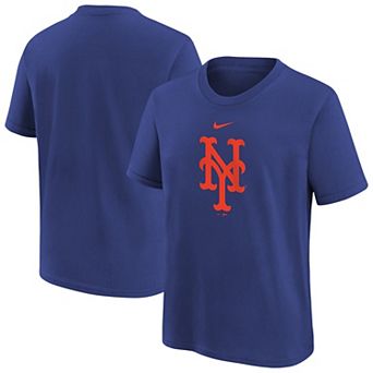 Youth Nike Royal New York Mets Large Logo T-Shirt
