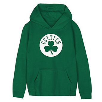 Preschool Outerstuff Kelly Green Boston Celtics Primary Logo Hoodie