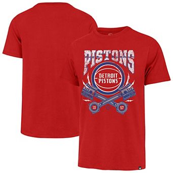 Men's '47 Red Detroit Pistons Regional Foundation T-Shirt