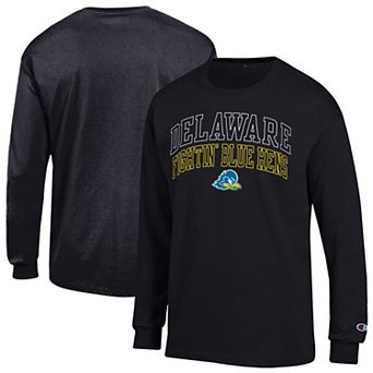 Men's Champion Black Delaware Fightin' Blue Hens Team Long-Sleeve T-Shirt