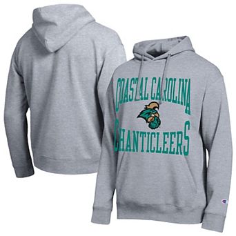 Men's Champion Heather Gray Coastal Carolina Chanticleers Team Hoodie