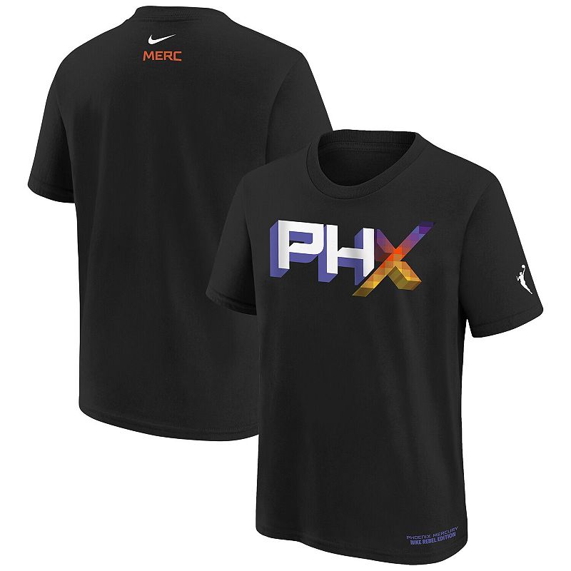 Nike Black Phoenix Mercury Rebel Edition T-Shirt, Kids Unisex