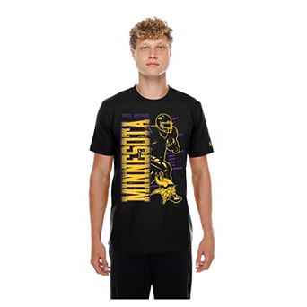 Men's New Era Black Minnesota Vikings Training Camp T-Shirt