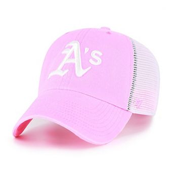 Women's '47 Pink Athletics Summer Fun Trucker Clean Up Adjustable Hat
