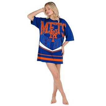 Women's Concepts Sport Royal New York Mets Mosaic Knit Nightdress
