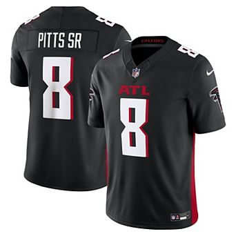 Men's Nike Kyle Pitts Sr. Black Atlanta Falcons Vapor F.U.S.E. Limited Jersey