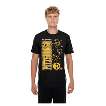 Men's New Era Black Pittsburgh Steelers Training Camp T-Shirt