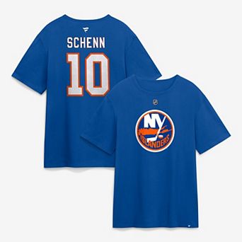 Men's Fanatics Brayden Schenn Royal New York Islanders Authentic Stack Name & Number T-Shirt