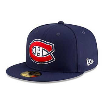 Men's New Era Navy Montreal Canadiens Core 59FIFTY Fitted Hat