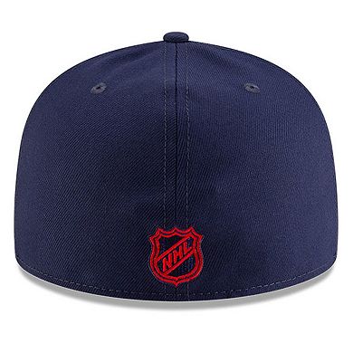 Men's New Era Navy Montreal Canadiens Core 59FIFTY Fitted Hat
