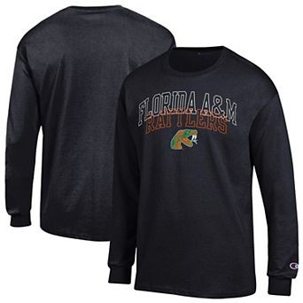Men's Champion Black Florida A&M Rattlers Team Long-Sleeve T-Shirt