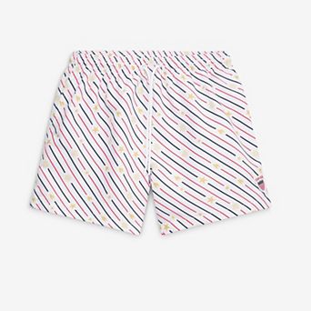 "Men's Chubbies White Team USA The Life, Liberty & Candles Rigid Swim Trunk"