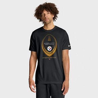 Men's Nike Black Pittsburgh Steelers Big & Tall Legend Icon Dri-FIT T-Shirt